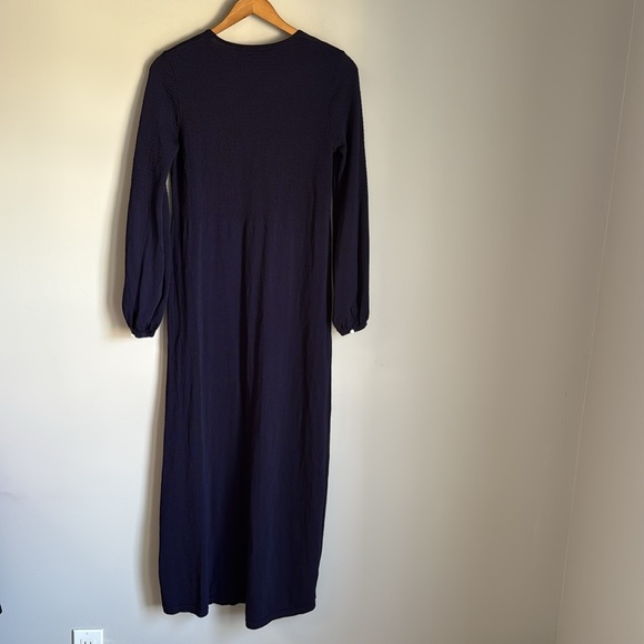 Tuckernuck Pomander Place Double Knit Lennox Sweater Maxi Dress Navy XS - Picture 7 of 16